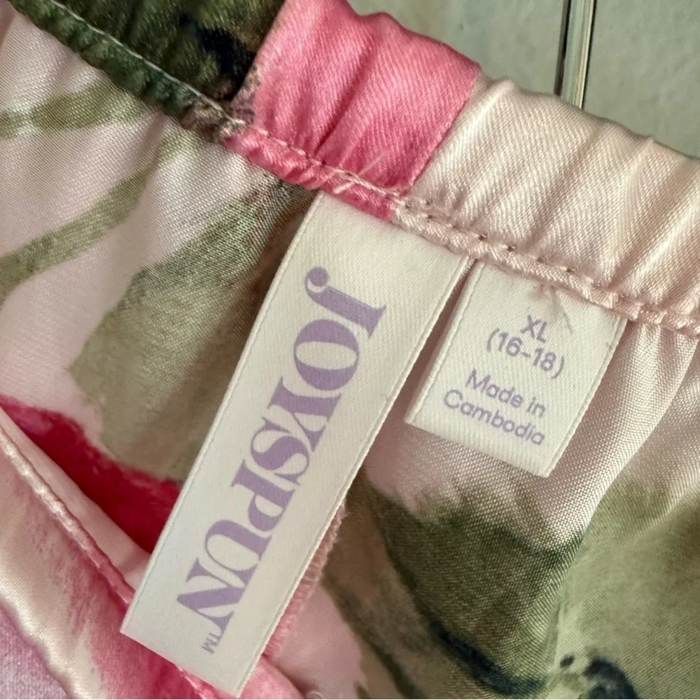 Floral Pink Camisole/Shorts Set